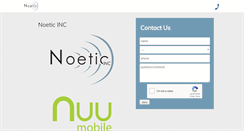 Desktop Screenshot of noeticinc.com